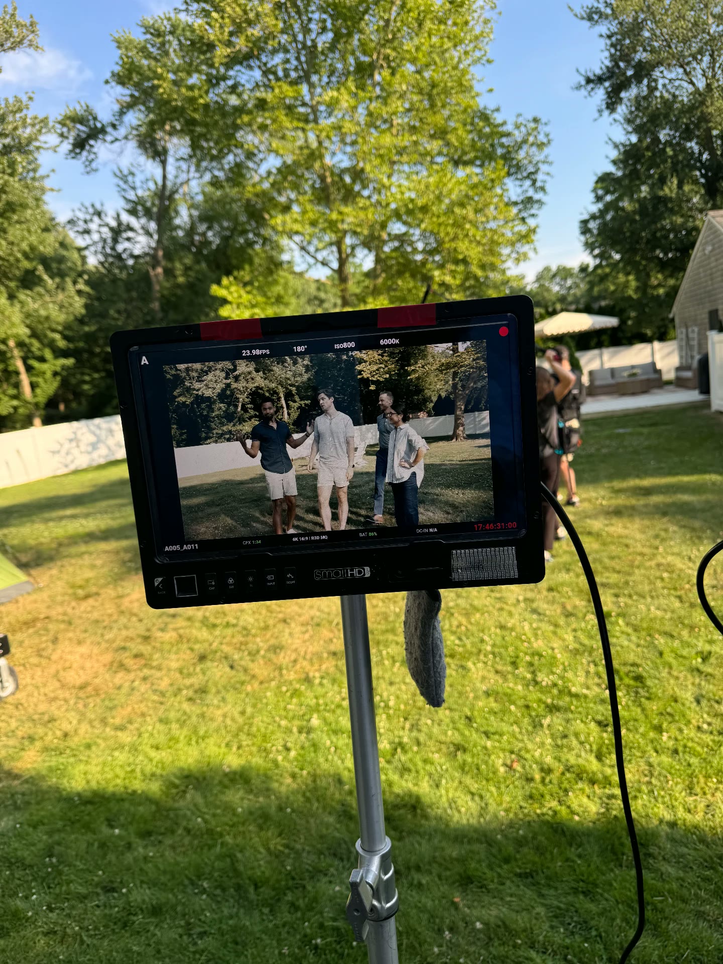 Behind the scenes 1